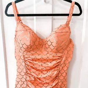 Torrid Underwire Mermaid Swimsuit 0F